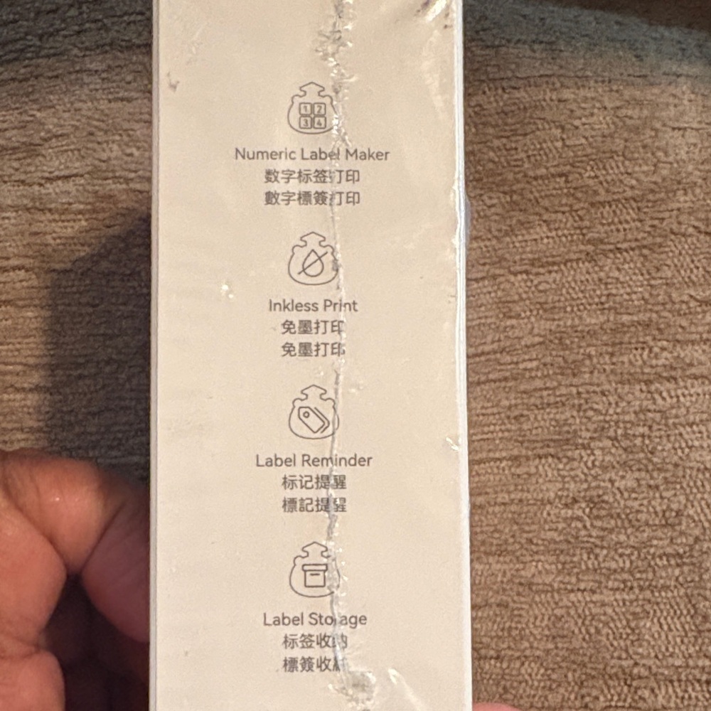 P10Pro White Numeric Label Maker-BOGO ITEM - Picture 2 of 2
